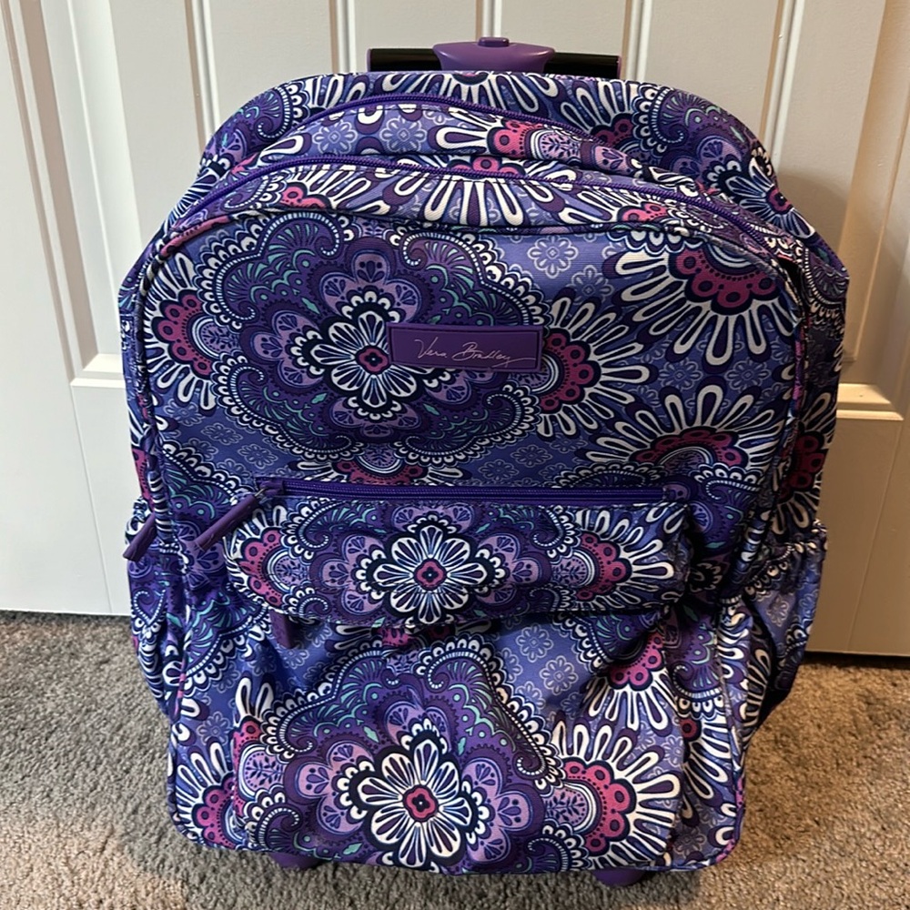 Vera Bradley wheelie/back pack